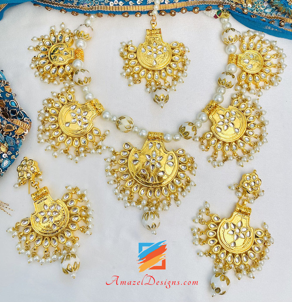 Punjabi gold shop jugni set